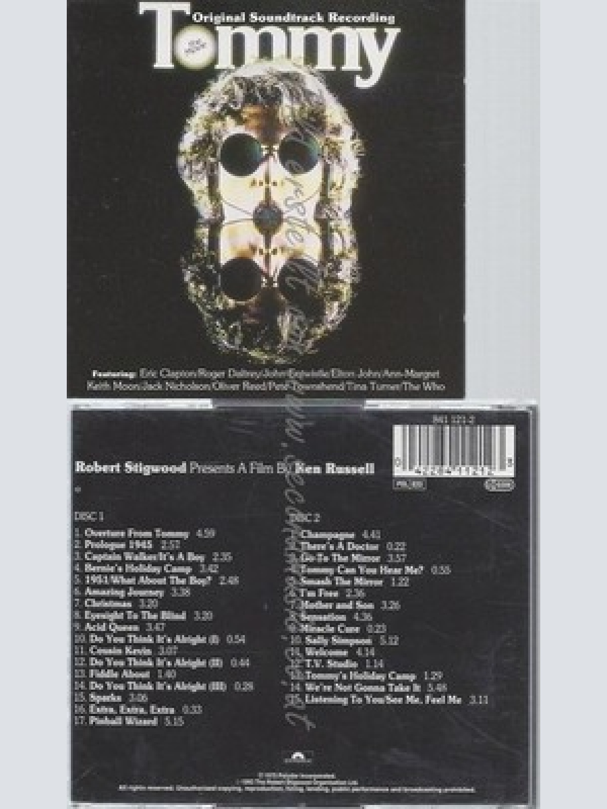 CD--VARIOUS UND PETE TOWNSHEND -- --CD -- TOMMY