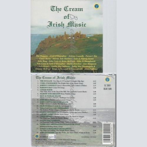 CD--VARIOUS, THE DUGGANS, CYRIL OZDONOGHUE UND JOHNNY COLLOLLY -- -- CREAM OF IR