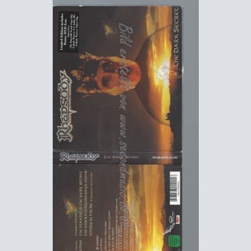 CD--TD. -CD + DVD- / RHAPSODY -- - SPECIAL EDITION -- THE DARK SECRET