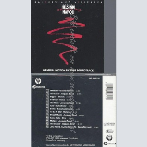 CD--GIANNA NANNINI, MUNICH, MELANIE UND BINO.. -- HELSINKI-NAPOLI --