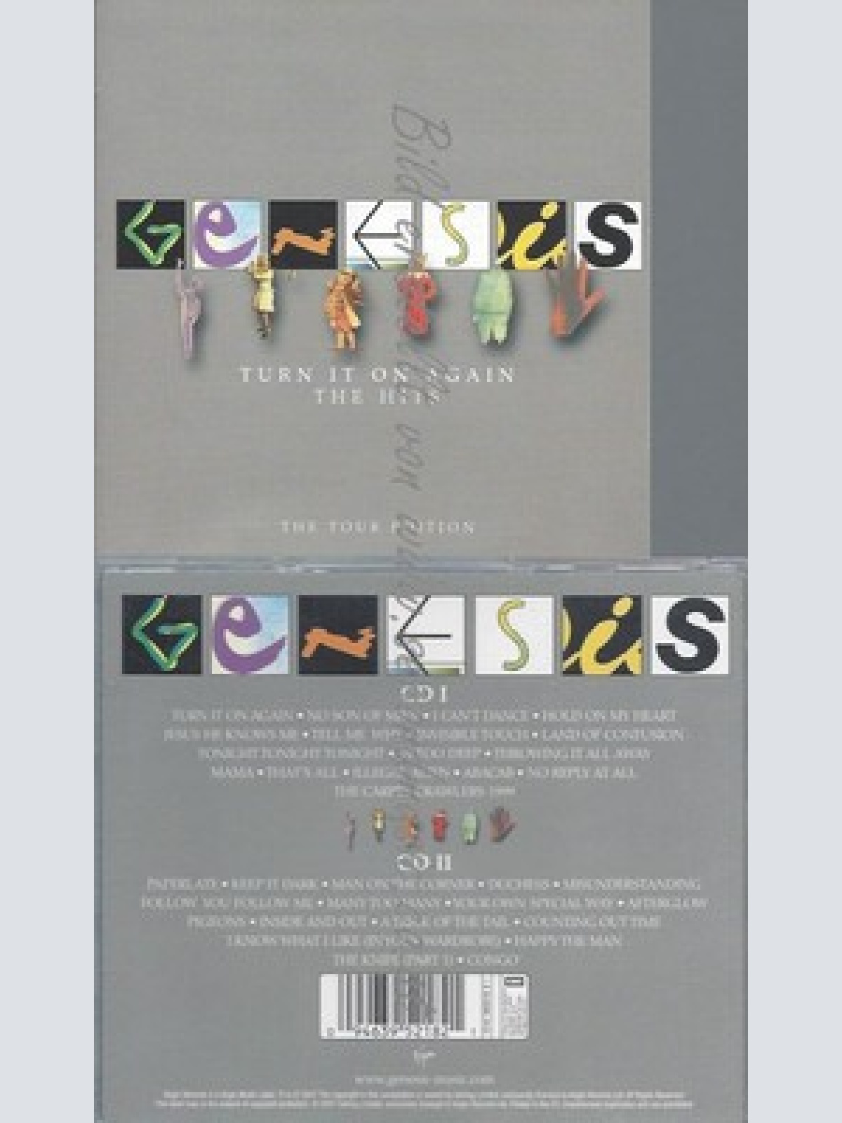 CD--GENESIS -- -- TURN IT ON AGAIN - THE HITS