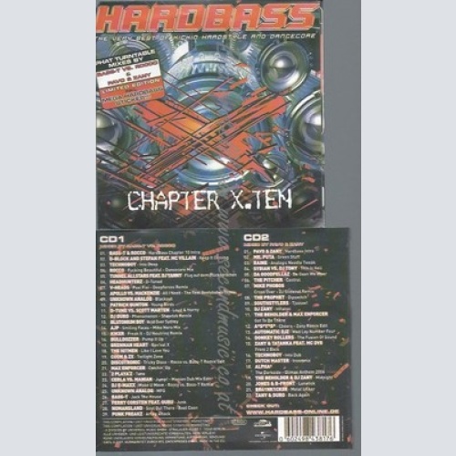CD--VARIOUS -- - DOPPEL-CD -- HARDBASS CHAPTER 10