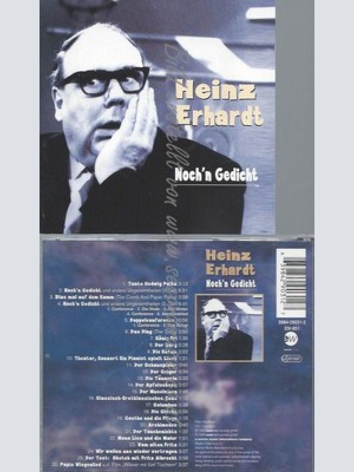 CD--HEINZ ERHARDT -- -- NOCH'N GEDICHT