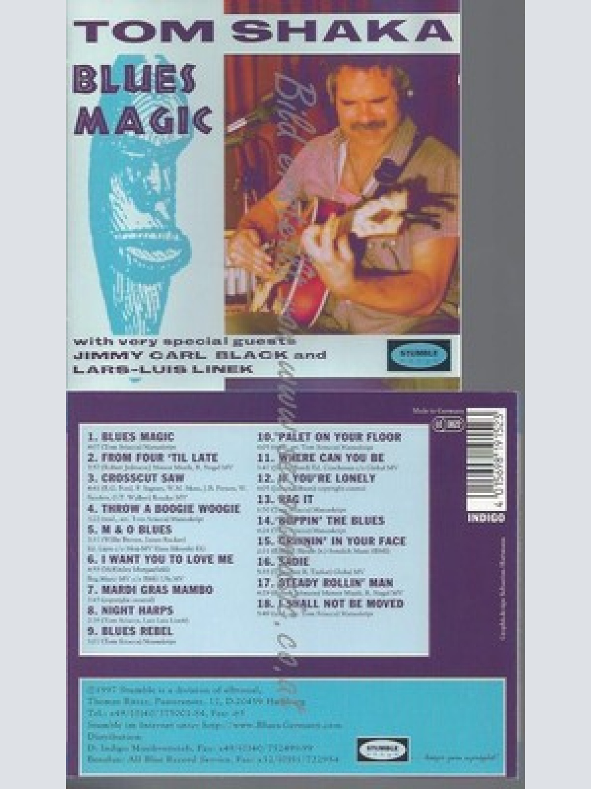 CD--TOM SHAKA -- -- BLUES MAGIC