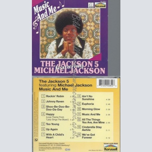 CD--JACKSON 5 -- MUSIC AND ME