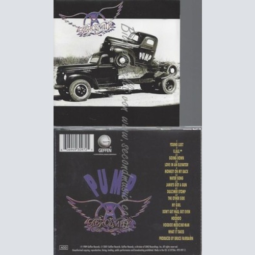 CD--AEROSMITH -- - ORIGINAL RECORDING REMASTERED -- PUMP