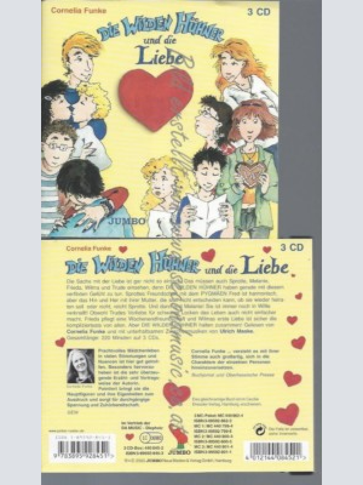 CD--CORNELIA FUNKE UND ULRICH MASKE -- - BOX-SET -- DIE WILDEN HÜHNER & DIE LIEB