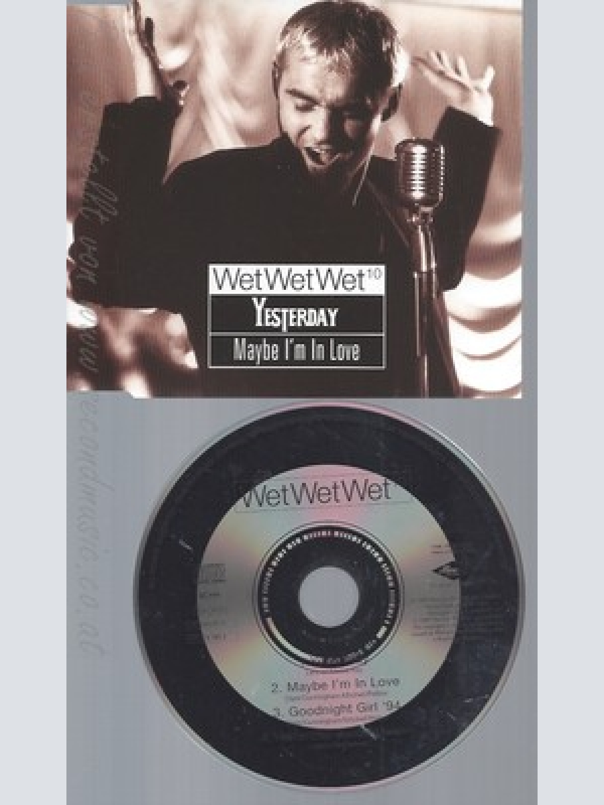 CD--WET WET WET--YESTERDAY-