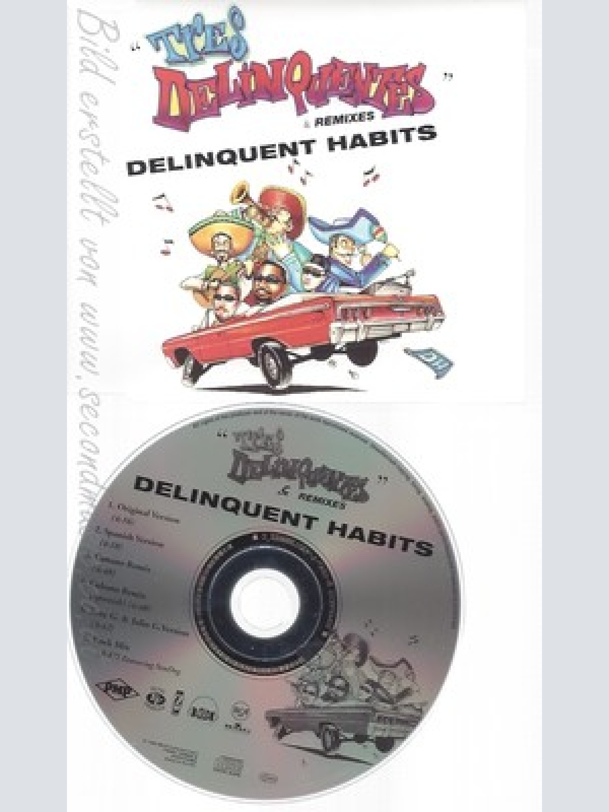 CD--Tres Delinquentes/Remixes