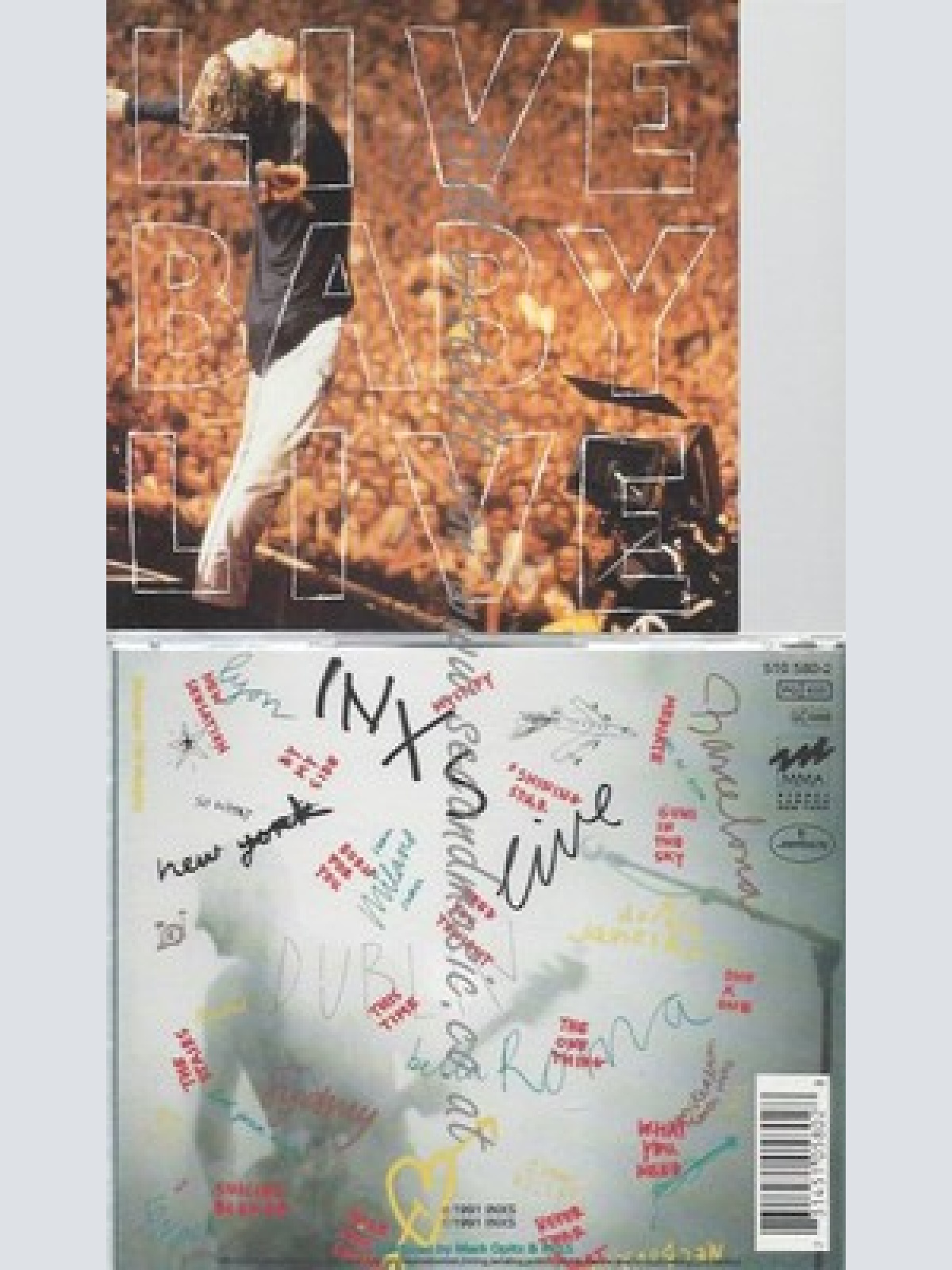 CD--INXS -- -- LIVE BABY LIVE