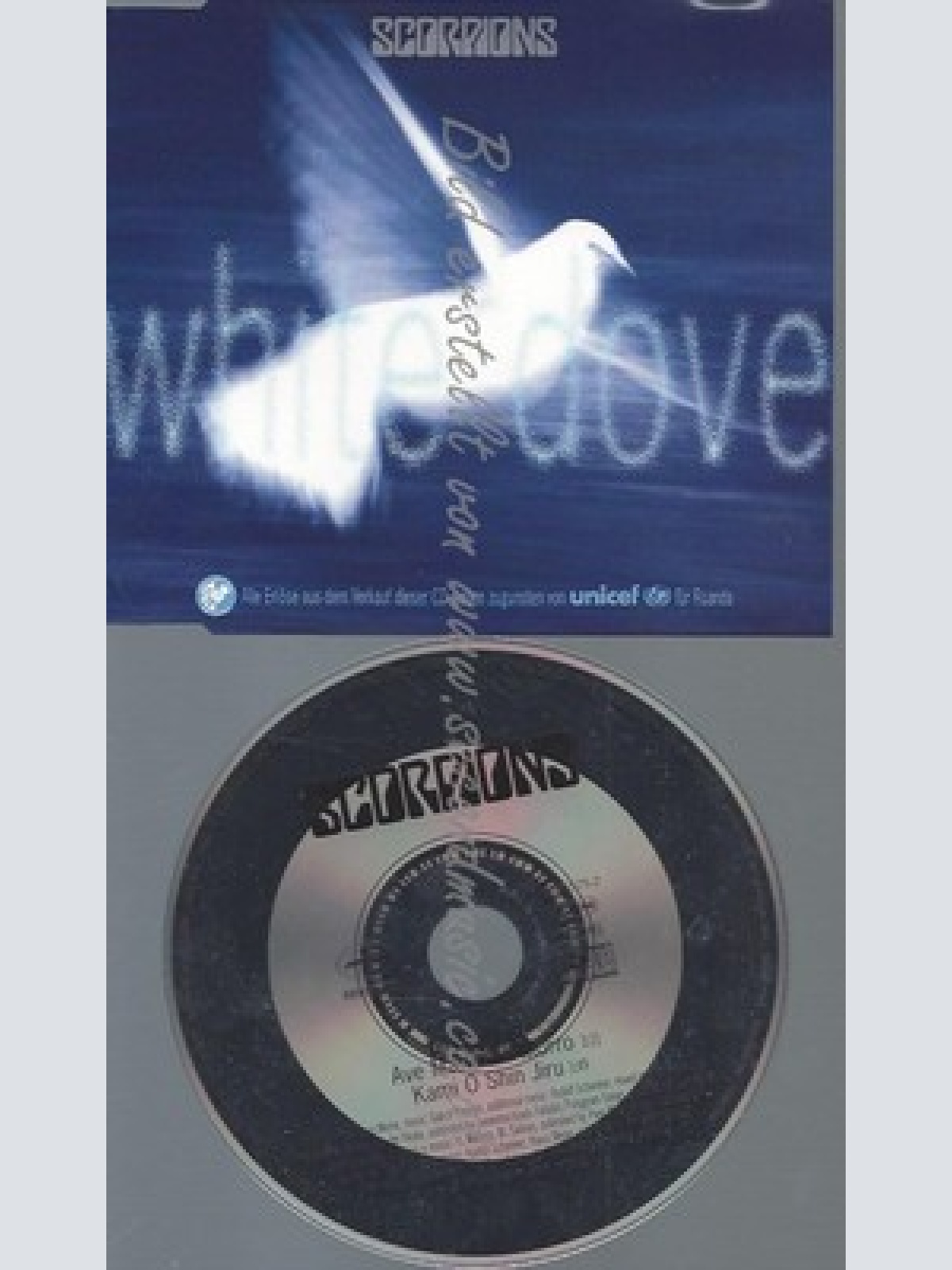CD--SCORPIONS -- - SINGLE -- WHITE DOVE