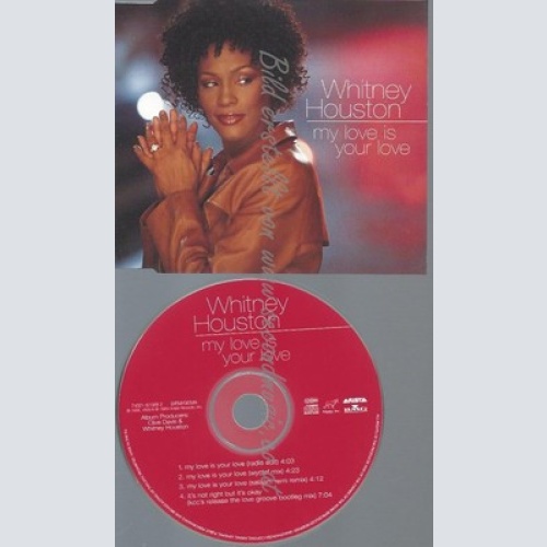 CD--WHITNEY HOUSTON -- - SINGLE -- MY LOVE IS YOUR LOVE