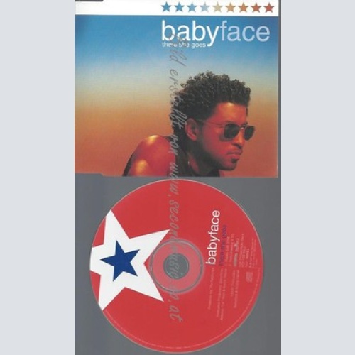 CD--BABYFACE--THERE SHE GOES CD EUROPEAN ARISTA -