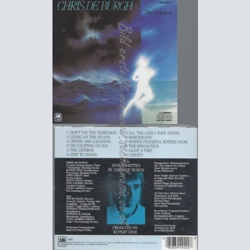 CD--CHRIS DE BURGH -- -- THE GETAWAY