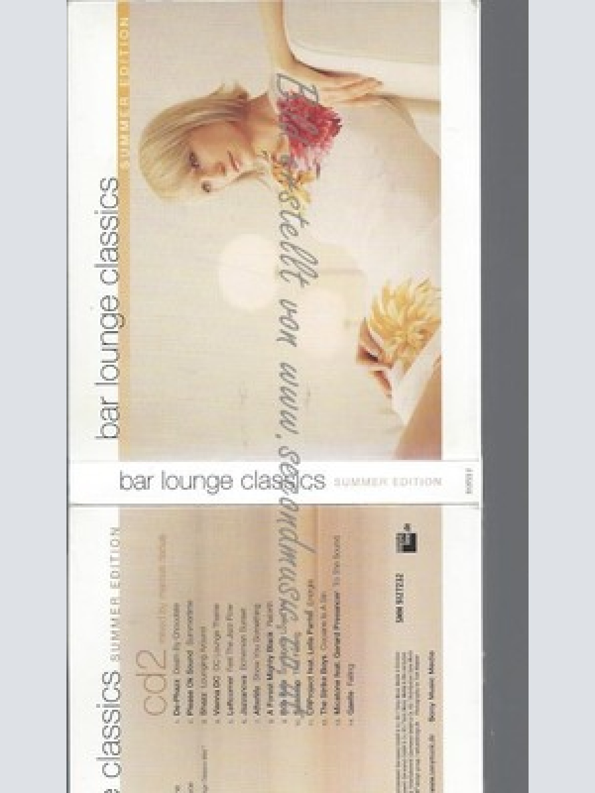 CD--VARIOUS -- - DOPPEL-CD -- BAR LOUNGE CLASSICS - SUMMER EDITION