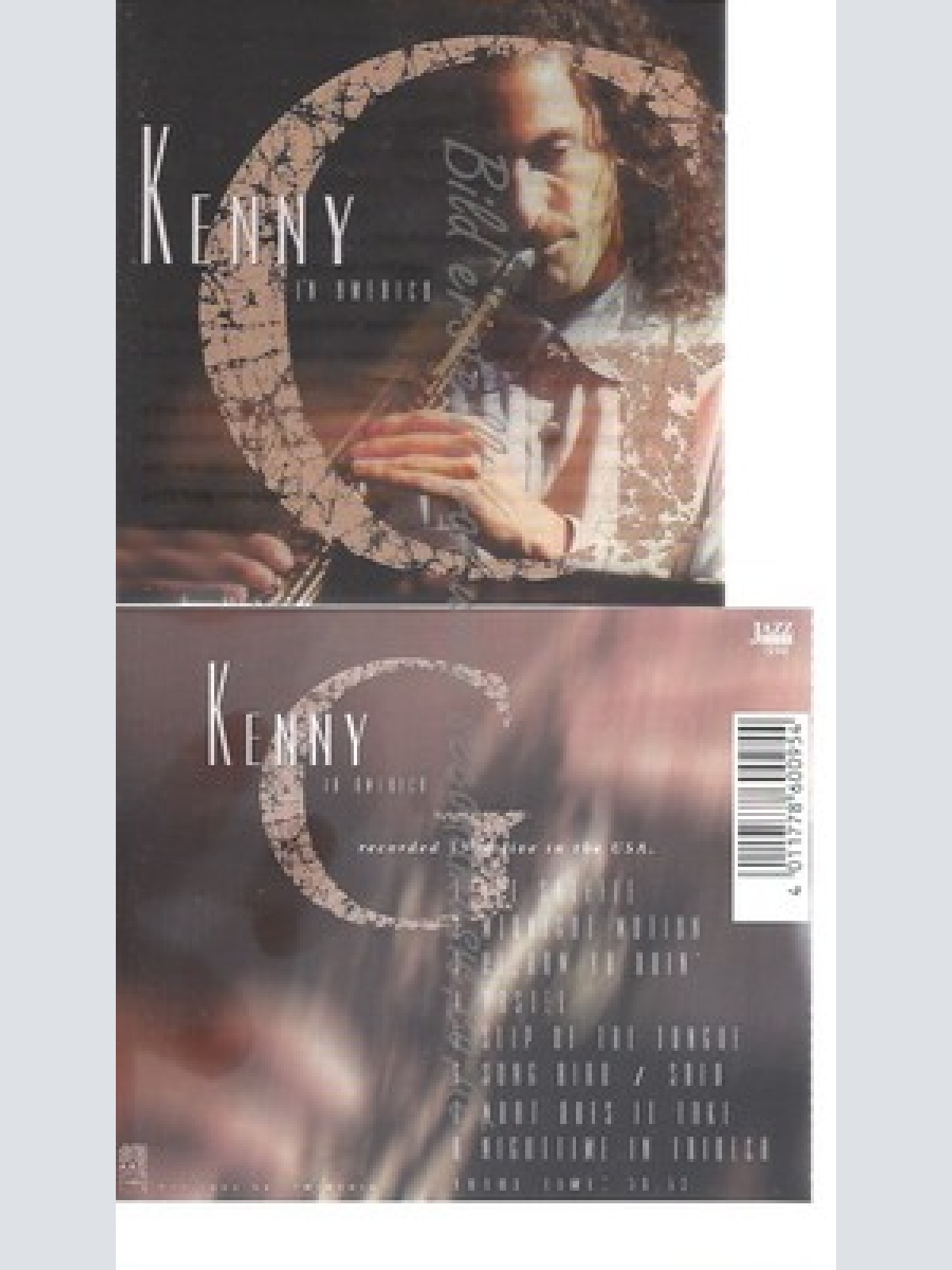 CD--KENNY G, DAMPER, MONTAGUE UND RAYMONT -- -- IN AMERICA