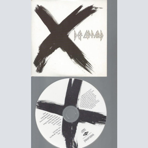 CD--DEF LEPPARD--X-----PROMO--13 TR