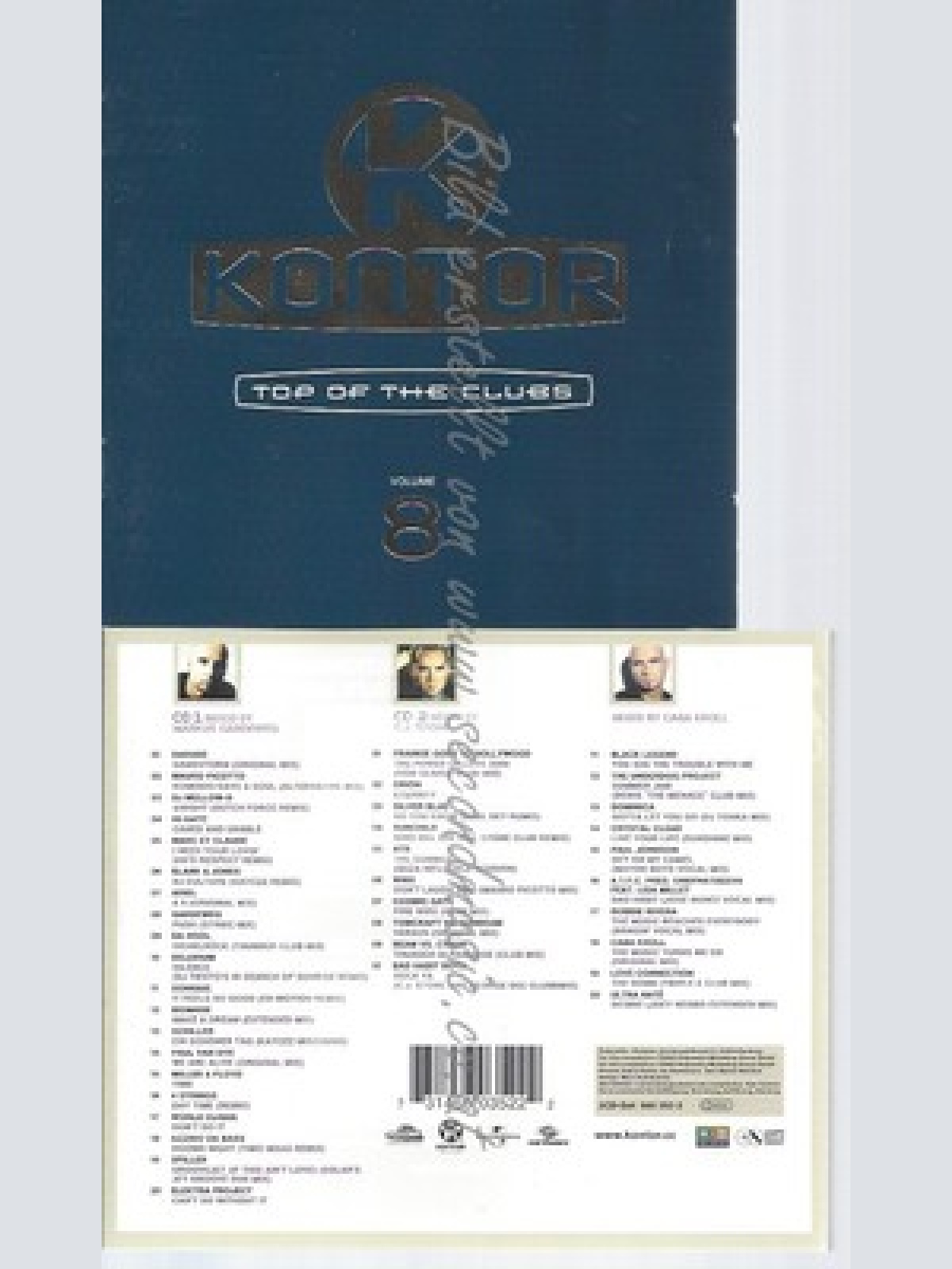 CD--VARIOUS -- --2CD -- KONTOR - TOP OF THE CLUBS VOL. 8