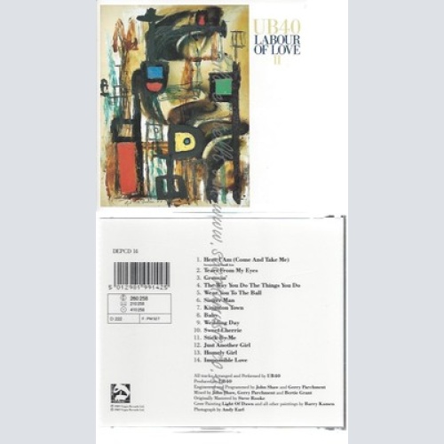 CD--UB 40 -- --- LABOUR OF LOVE II