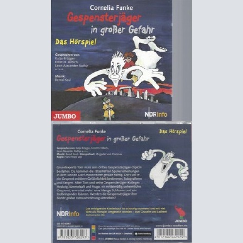 CD--CORNELIA FUNKE -- --- GESPENSTERJAEGER IN GROSSER GEFAHR