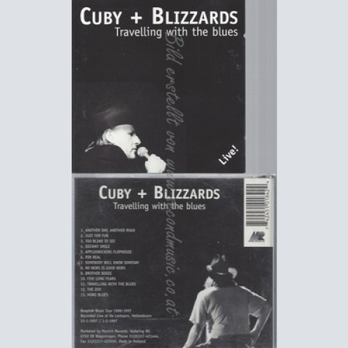 CD--CUBY & THE BLIZZARDS -- -- TRAVELLING WITH THE BLUES