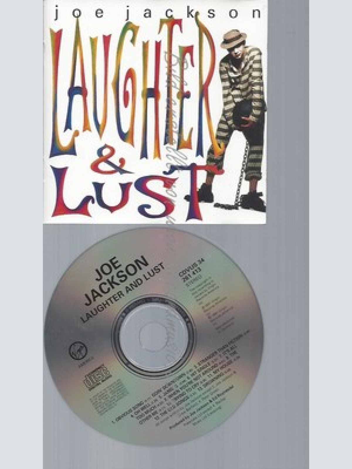 CD--JOE JACKSON -- --- LAUGHTER & LUST