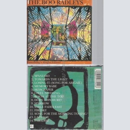 CD--BOO RADLEYS -- --IMPORT -- EVERYTHING'S ALRIGHT FOREVER