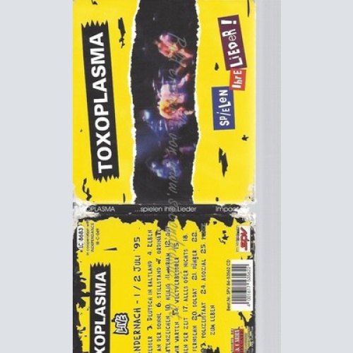 CD--LIVE / TOXOPLASMA -- -- ..SPIELEN IHRE LIEDER