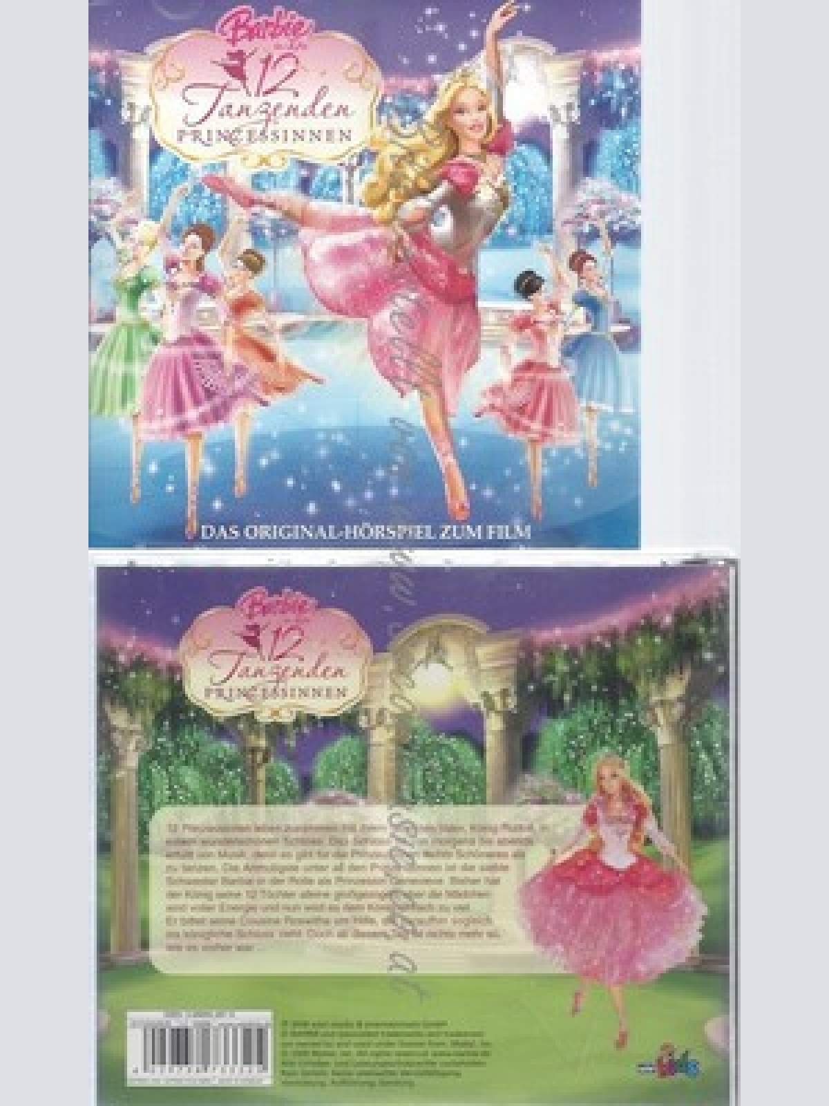 CD--BARBIE -- -- ORIG.--12 TANZENDE PRINZESSINNEN