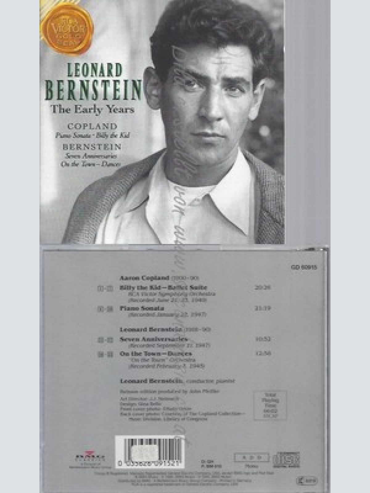 CD--BILLY THE KID / LEONARD BERNSTEIN, L. BERNSTEIN -- UND A. COPLAND -- -- 7 AN
