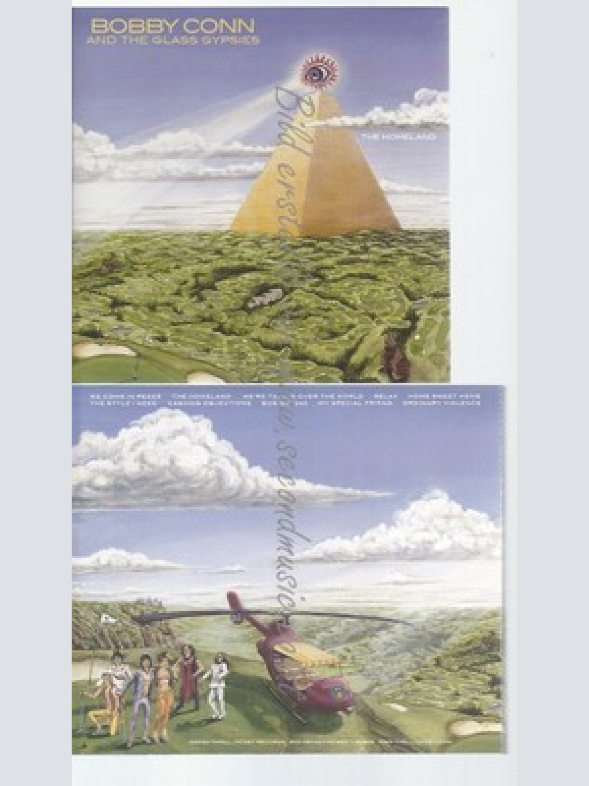 CD--BOBBY & GLASS GYPSIES CONN UND BOBBY CONN -- -- THE HOMELAND