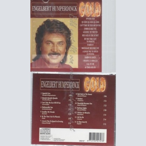 CD--ENGELBERT HUMPERDINCK -- -- GOLD