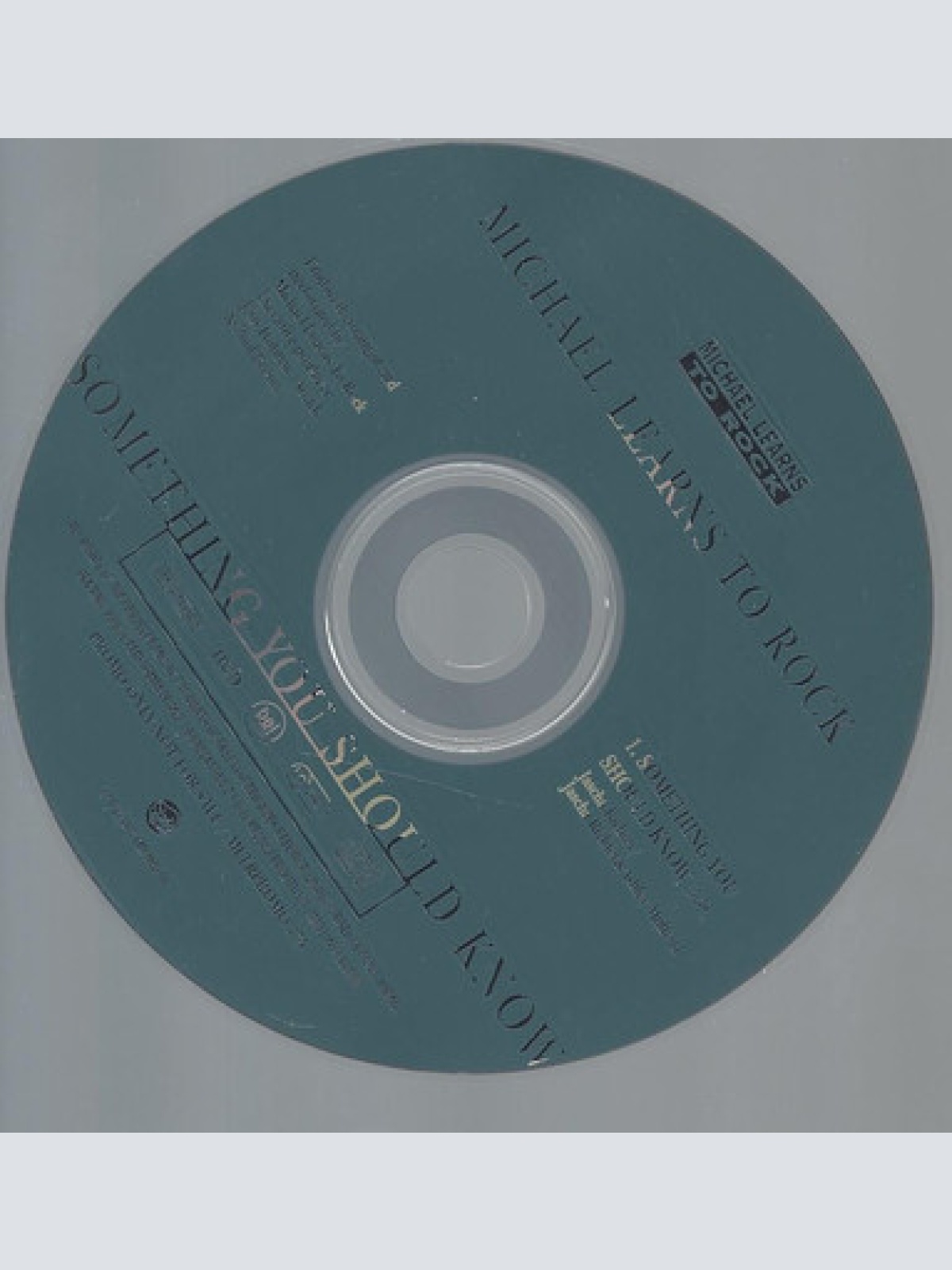 CD--PROMO--MICHAEL LEARNS TO ROCK--SOMETHING YOU SHOULD KNOW