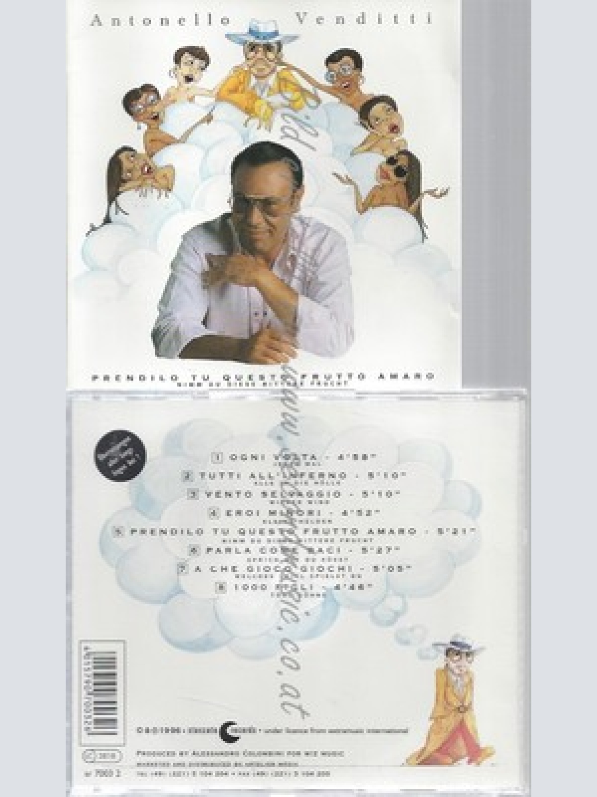 CD--ANTONELLO VENDITTI UND VENDITTI ANTONELLO -- -- PRENDILO TU QUESTO FRUTTO AM