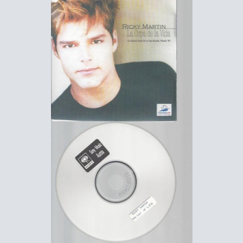 CD--PROMO--RICKY MARTIN--LA COPA DE LA VIDA--SONY