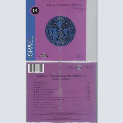 CD--GIORA FEIDMAN -- -- YIDDISH SOUL--WORLD NETWORK 19-