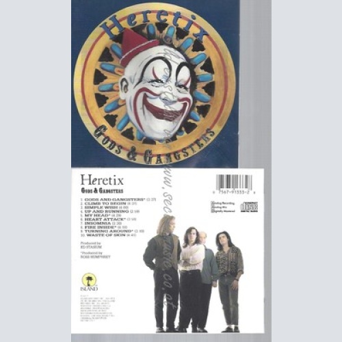 CD--HERETIX -- -- GODS & GANGSTERS --