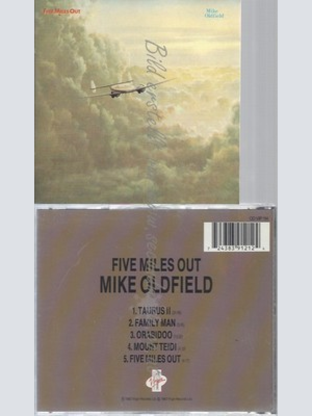 CD--MIKE OLDFIELD --- FIVE MILES OUT