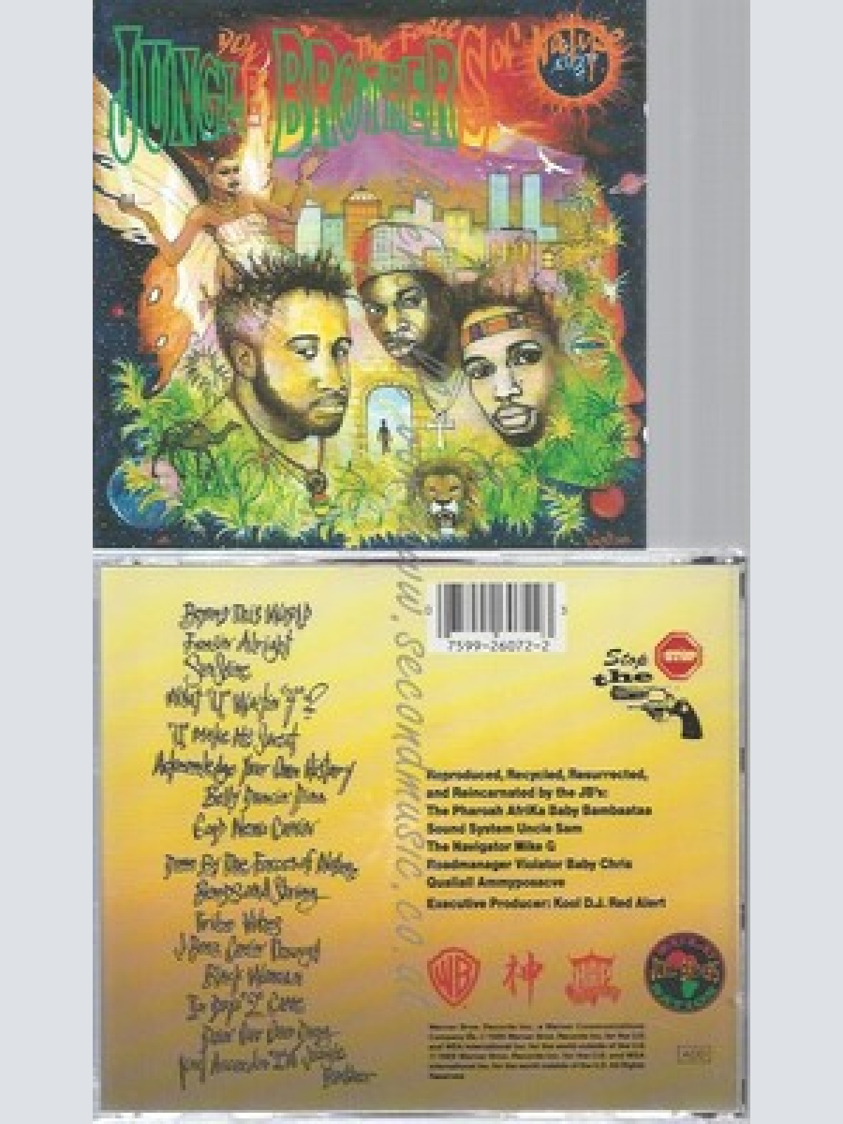 CD--JUNGLE BROTHERS -- -- DONE BY THE FORCE OF NATURE