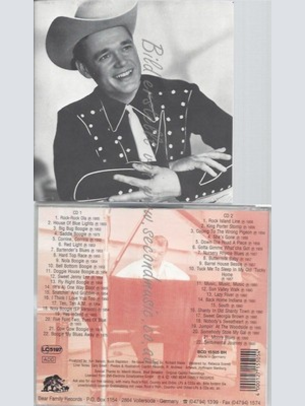 CD--MERRILL MOORE -- --SET -- BOOGIE MY BLUES AWAY 2-CD