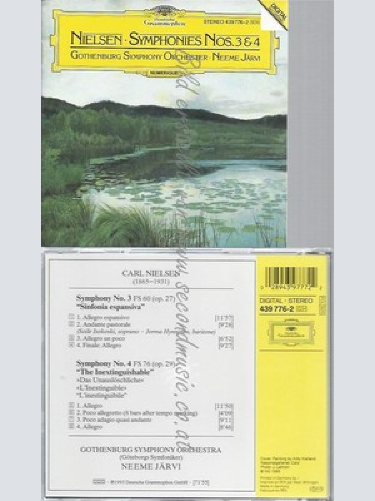 CD--JARVI UND GOTHENBERG SO -- --- SYMFONI 5 & 6