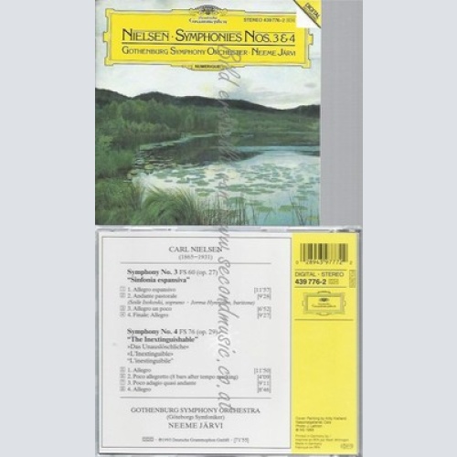 CD--JARVI UND GOTHENBERG SO -- --- SYMFONI 5 & 6