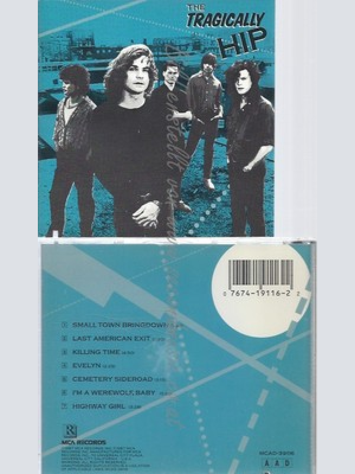 CD--THE TRAGICAL HIP--