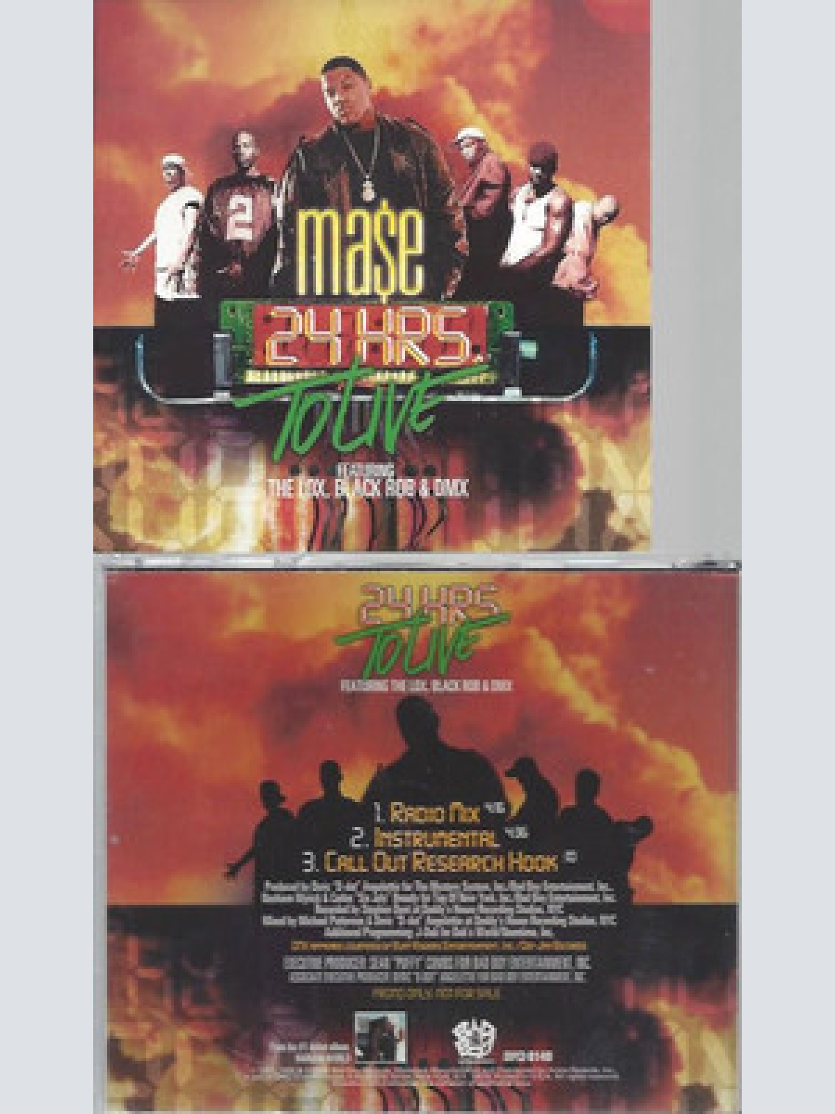 CD--PROMO--MASE--24 HRS TO LIVE