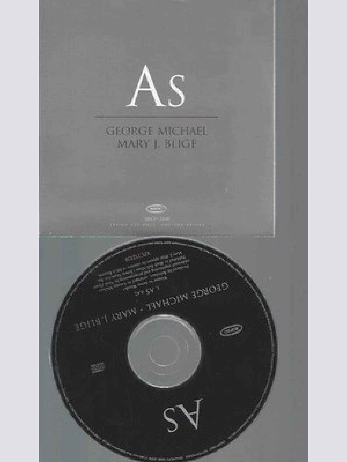 CD--PROMO--GEORGE MICHAEL MARY J BLIGE--AS