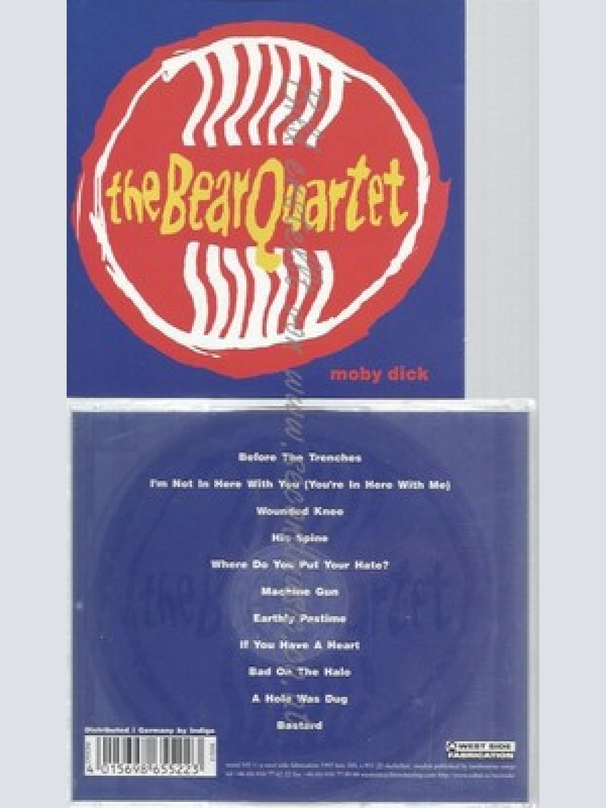 CD--BEAR QUARTET -- -- MOBY DICK