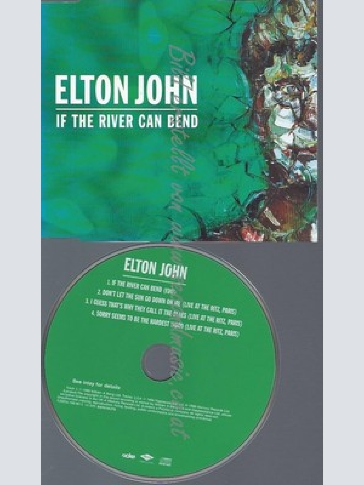 CD--JOHN,ELTON--IF THE RIVER CAN BEND