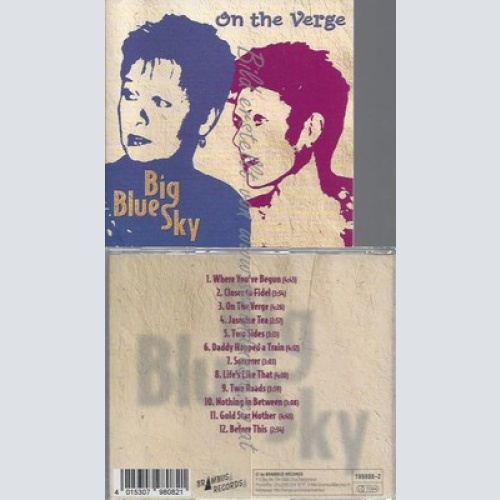 CD--BIG BLUE SKY--ON THE VERGE