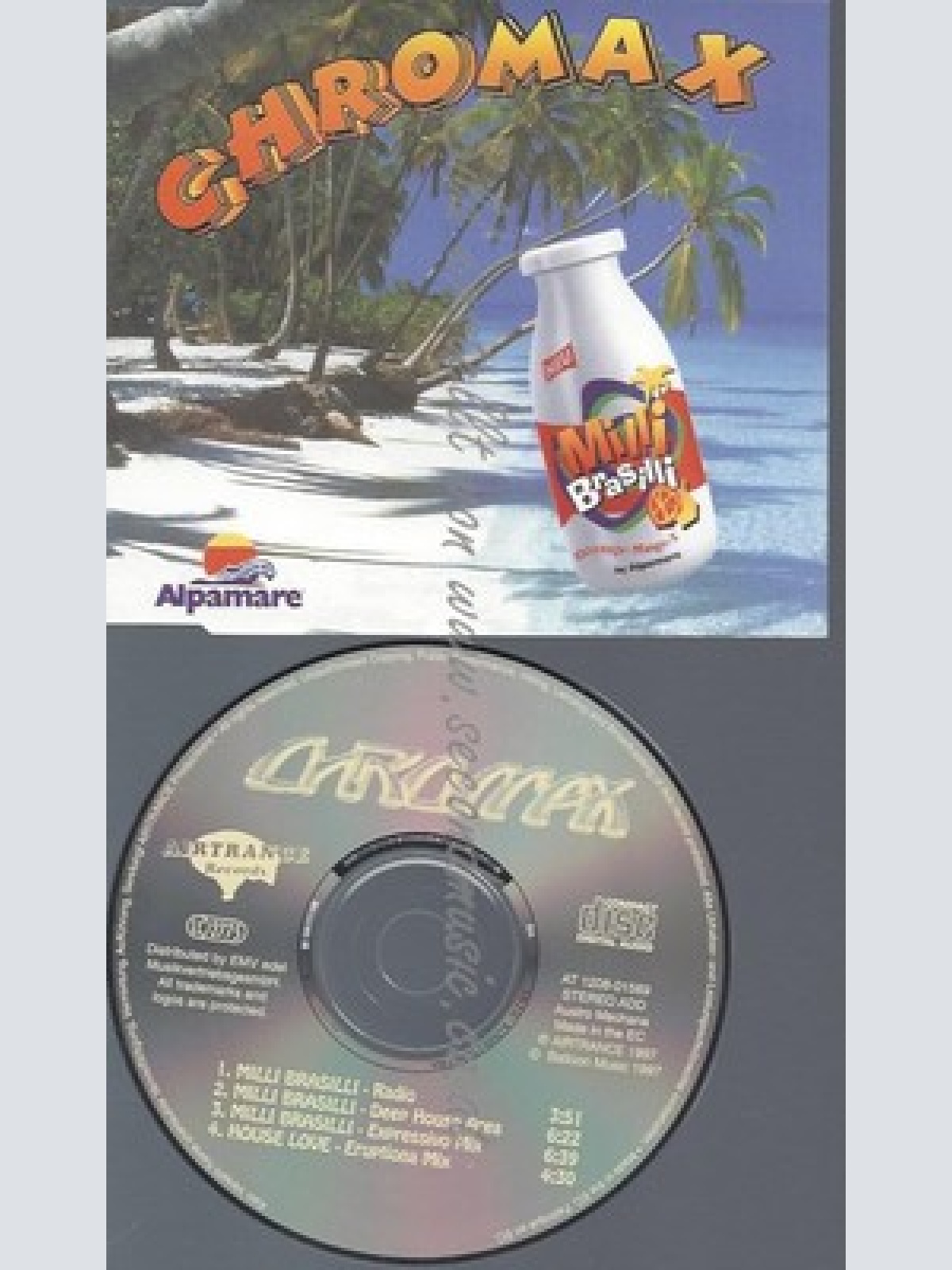 CD--CHROMAX--MILLI BRASILLISINGLE