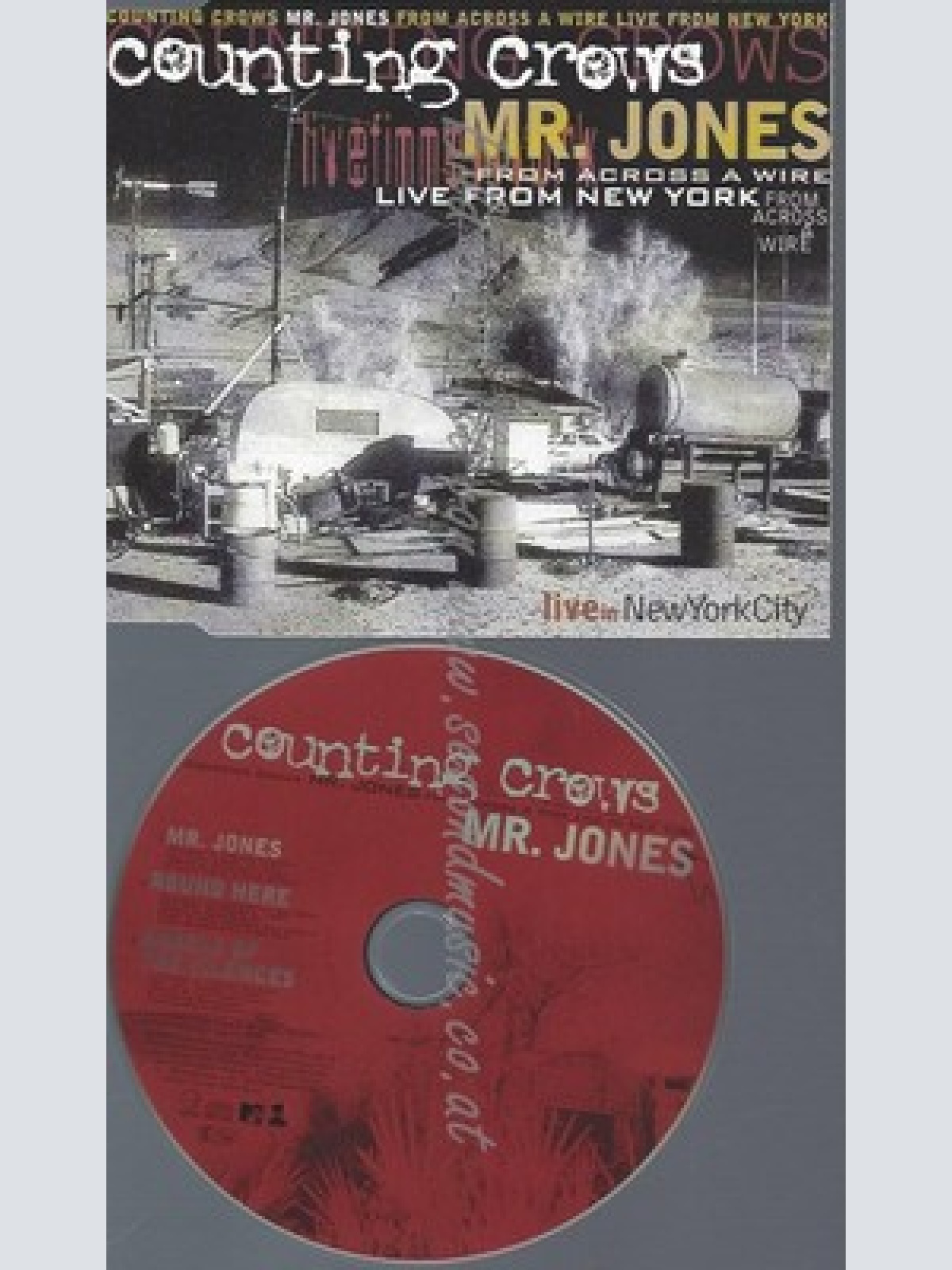 CD--COUNTING CROWS--MR.JONES -LIVE-